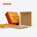 Eco-friendly customized packaging gift box storage bamboo lid tea box